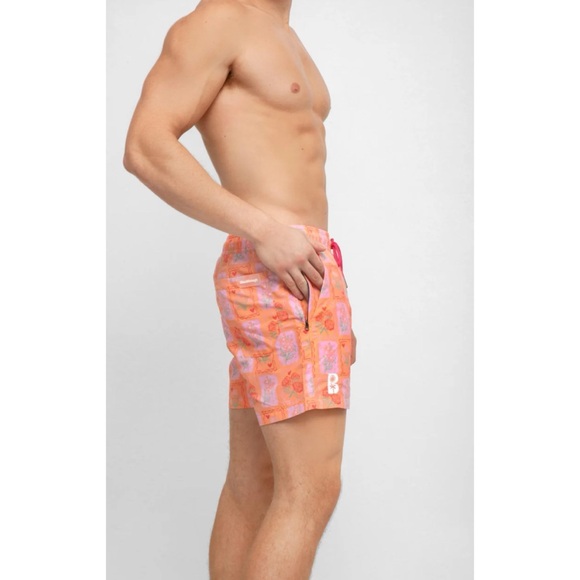 Blackbough Board Shorts in Love Letters Print - Picture 3 of 15